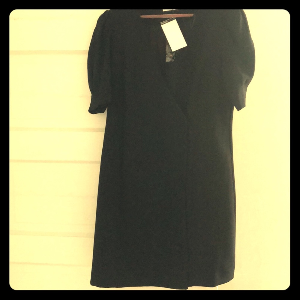 Menswear inspired tuxedo dress